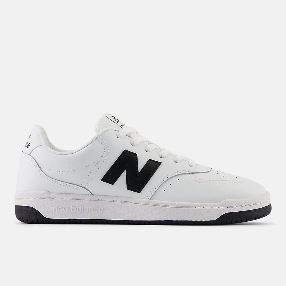 New Balance BB80 Shoes White with Black